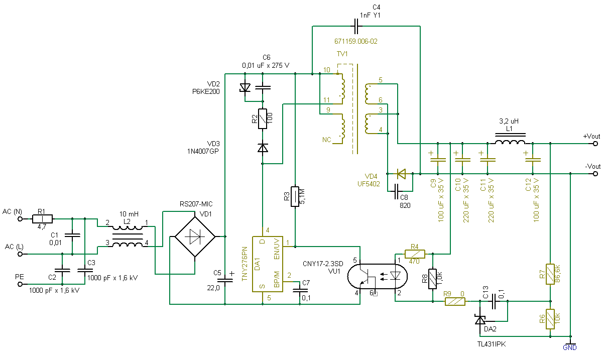 Tps7a4901 схема включения блок питания Subwoofer Booster Circuit With Pcb Layout - Electronic Circuit 0E5