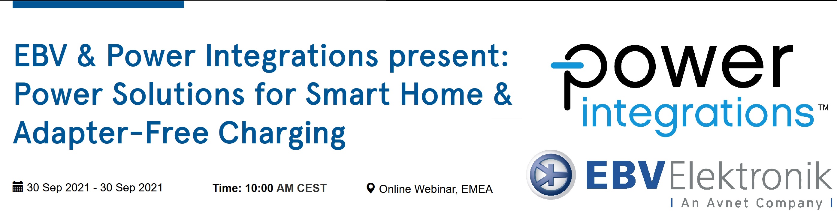 PI Webinar – Power Solutions for Smart Home and Adapter-Free Charging