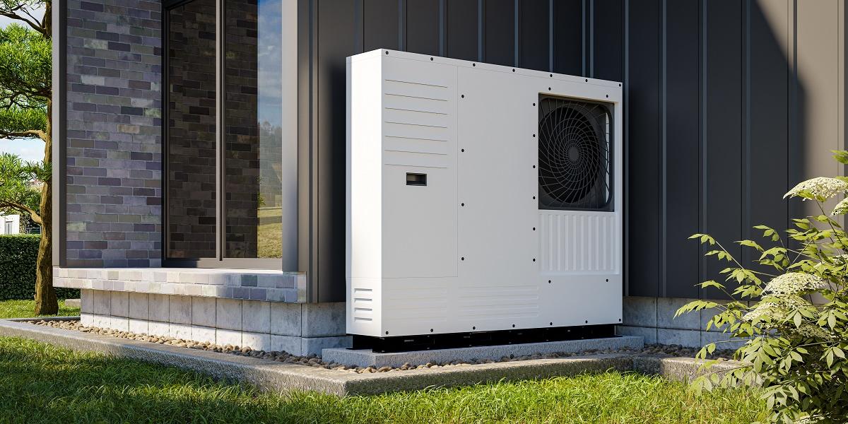 Heat Pump Unit Outdoors