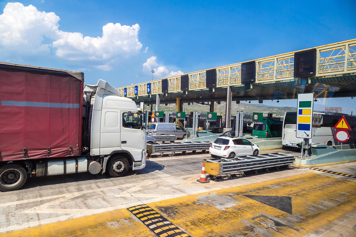 Trucks at Toll Stations