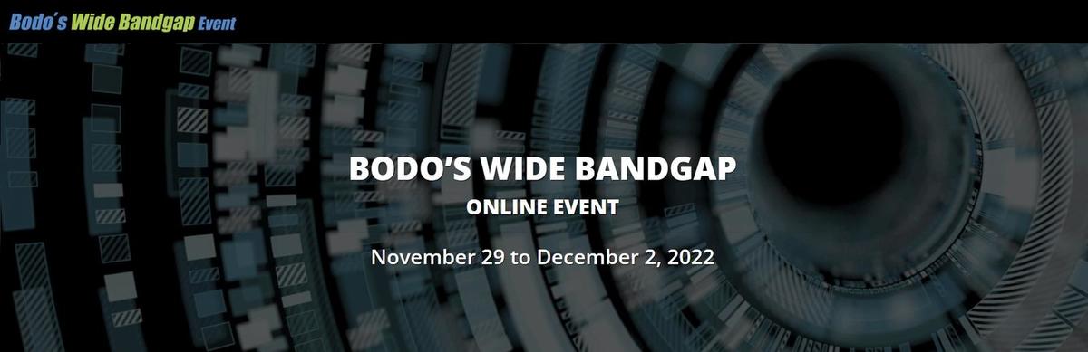 Bodo's Wide Bandgap Online Event