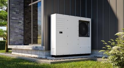 Heat Pump Unit Outdoors