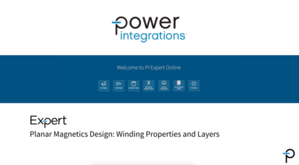 PI Expert Planar Magnetics Design Walkthrough Ep. 3: Configuring Winding, Via, and Pin Parameters
