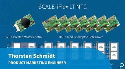 SCALE-iFlex LT NTC - IGBT/SiC Module Gate Drivers with Temperature Readout