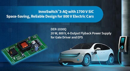 Design Example Unboxing - DER-1030Q - 20 W 4-Output Automotive Power Supply Using 1700 V InnoSwitch3-AQ