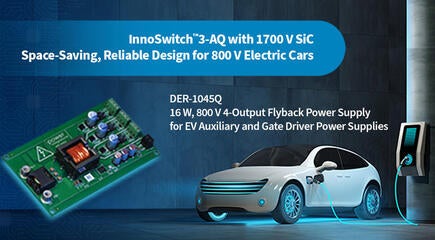 Design Example Unboxing - DER-1045Q - 16 W 4-Output Automotive Power Supply Using 1700 V InnoSwitch3-AQ