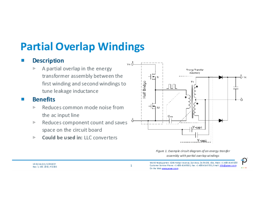 Leakage Inductance Control