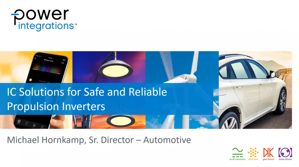 PI Webinar On-Demand - Charged Conference 2020: IC Solutions for Safe and Reliable Propulsion Inverters PI Webinar On-Demand - Charged Conference 2020: IC Solutions for Safe and Reliable Propulsion Inverters