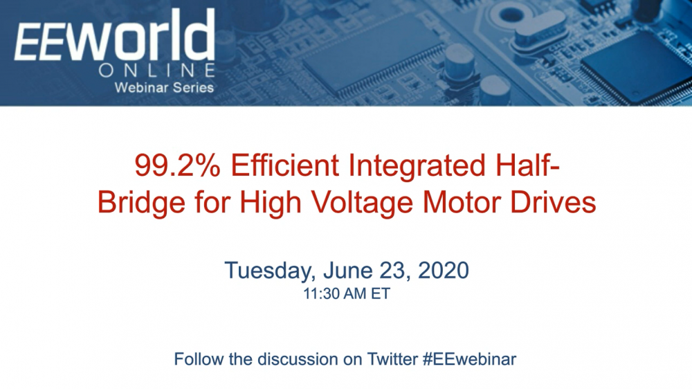 PI Webinar On-Demand - BridgeSwitch BLDC Motor Driver PI Webinar On-Demand - BridgeSwitch BLDC Motor Driver