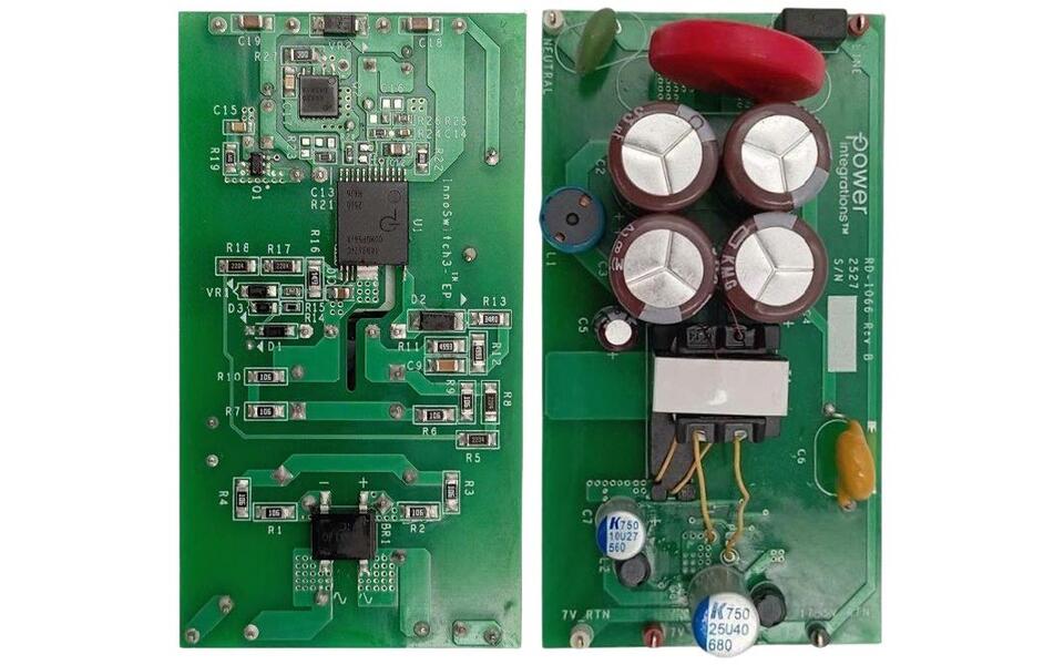  RDK-1066 - 10.9 W Dual-Output Isolated Flyback Adapter Using InnoSwitch3-EP (1250 V PowiGaN Switch)