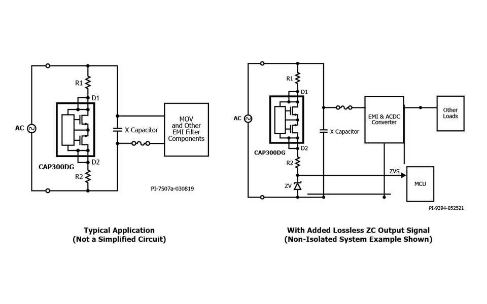CAPZero-3 Schematic Figure 1. Typical Application – Not a Simplified Circuit.