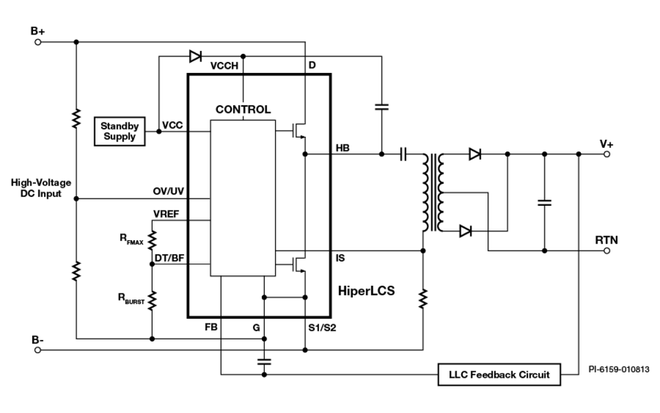 一般應用電路 – LCD 電視與 PC 主電源供應器。