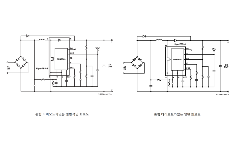 일반 애플리케이션 회로도