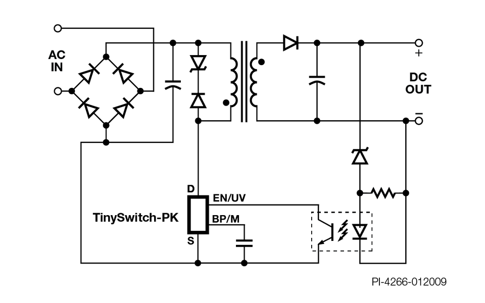 TinySwitch-PK Schematic