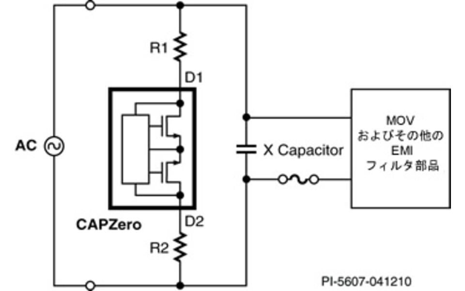図 1. 主な用途 – 簡素な回路ではない場合