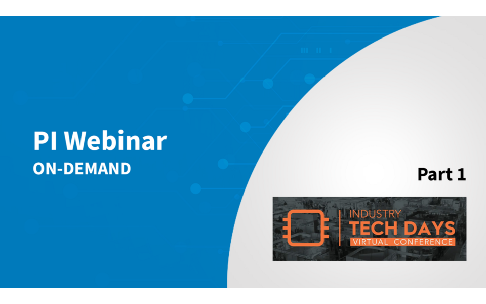 PI Webinar On-Demand - Industry Tech Days Pt 1: GaN Switches Are Changing the Rules for Offline Power