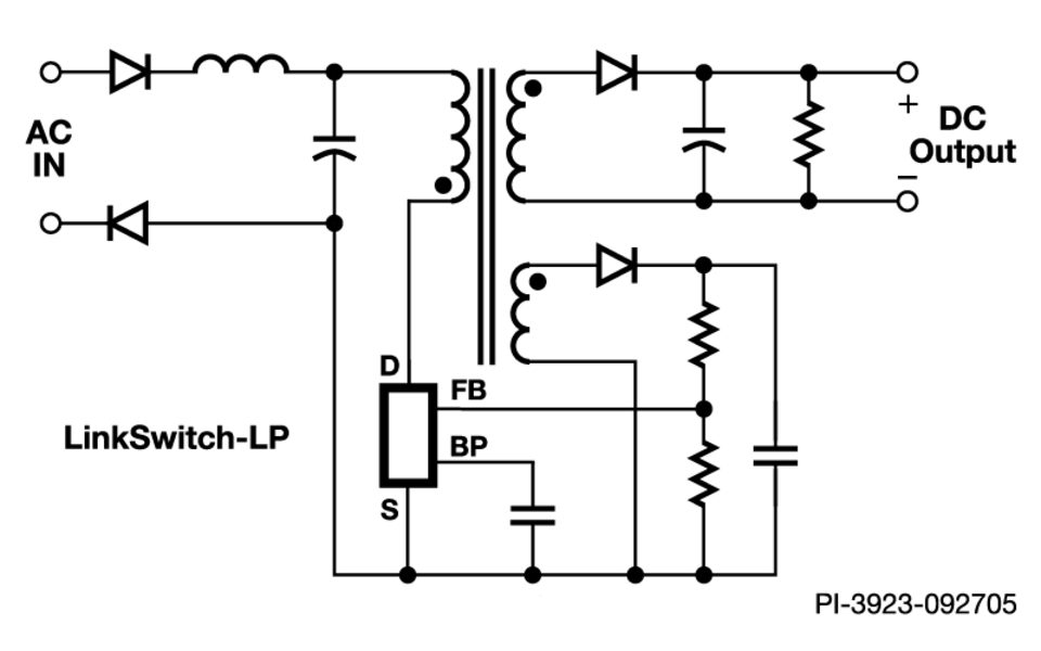 LinkSwitch-LP Schematic