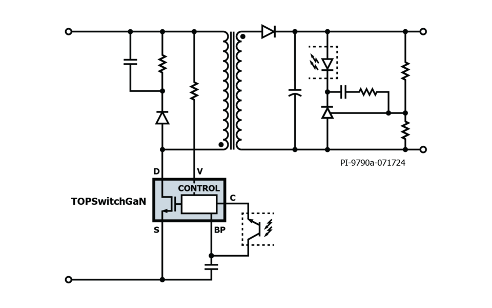 Typical flyback schematic