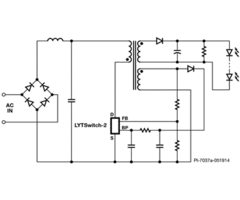 Figure 1. Typical Flyback Implementation – Not a Simplified Circuit.