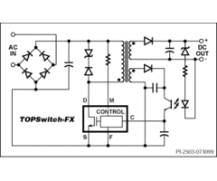 TOPSwitch-FX Schematic Typical Flyback Application