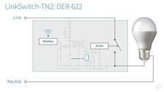 采用LinkSwitch-TN2的无需零线连接的智能墙壁开关