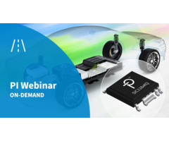 PI Webinar On-Demand - High Voltage Power Supply and Gate Driver Solutions for Electric Vehicles