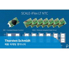SCALE-iFlex LT NTC - IGBT/SiC 모듈용 게이트 드라이버, 새로운 온도 데이터 읽기 기능 추가